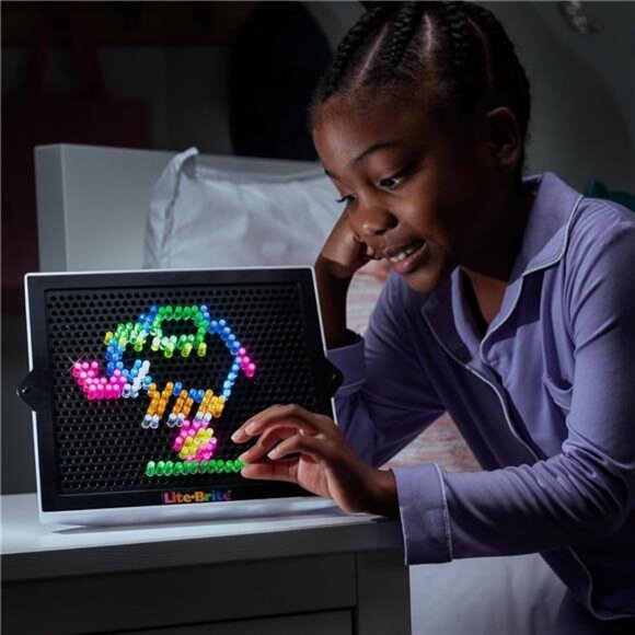 Lite Brite Classic, Favorite Retro Toy - Create Art with Light, STEM, - Picture 5 of 7